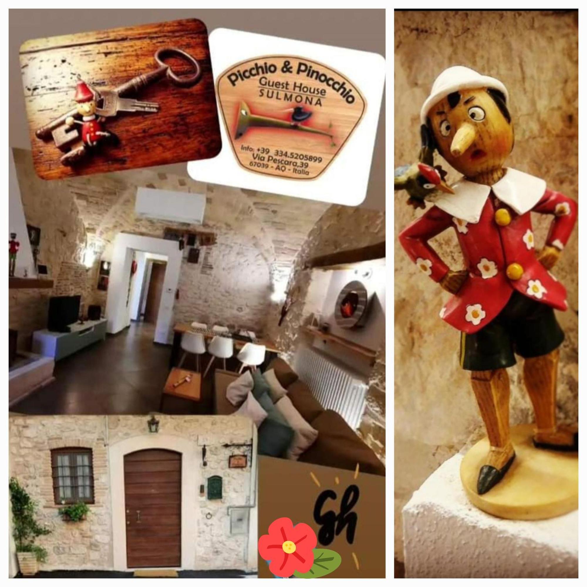 Picchio&Pinocchio Guest House Sulmona Kültér fotó